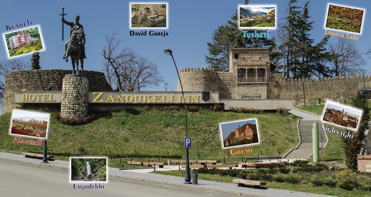 Zandukeli Inn Telavi Exteriör bild